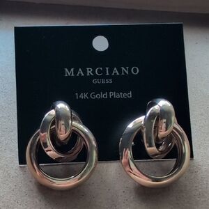 Guess by Marciano Gold Earrings Elegant Jewelry